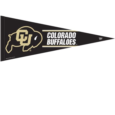 Colorado Buffaloes WinCraft 12" x 30" Large Logo Premium Pennant