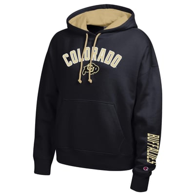  Colorado Buffaloes Champion Women's Fleece Hoodie - Black