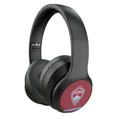 Colorado Rapids Keyscaper Stripe Wireless Bluetooth Headphones With Case