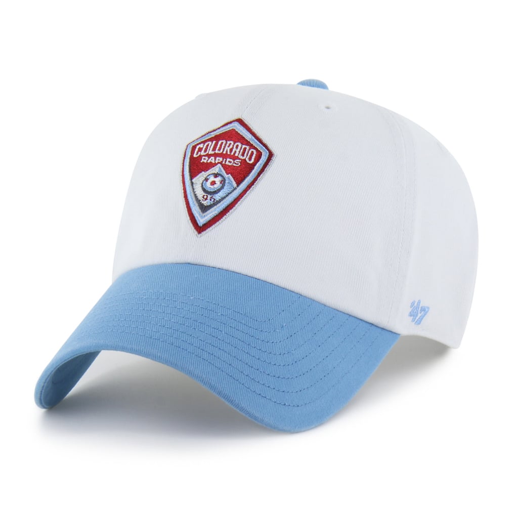  Colorado Rapids '47 Two-Tone Clean Up Adjustable Hat - White