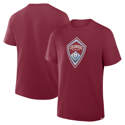 Colorado Rapids Fanatics Logo T-Shirt - Burgundy