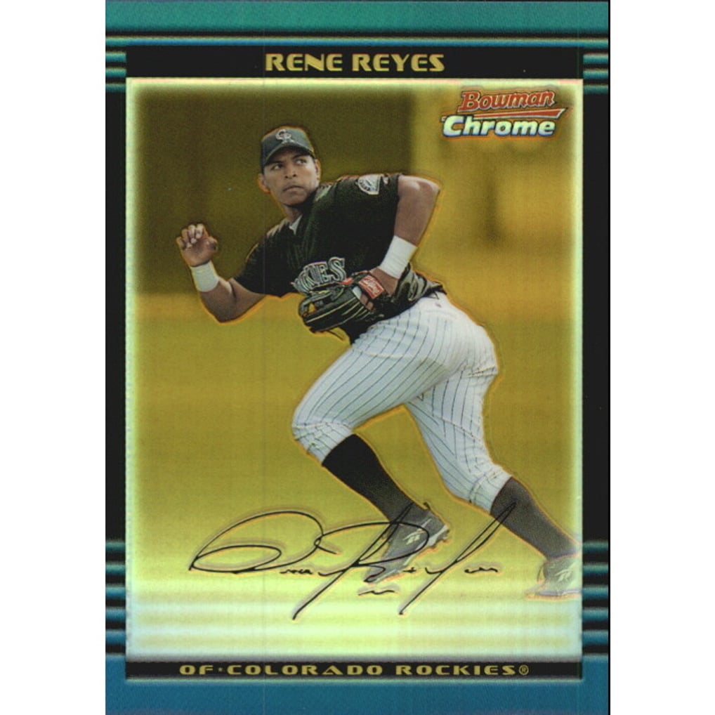 2002 Bowman Chrome Gold Refractors #369 Rene Reyes