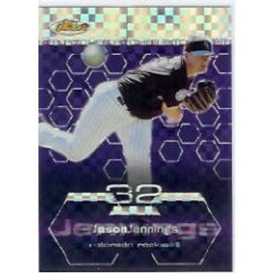 2003 Finest X-Fractors #29 Jason Jennings