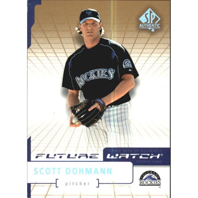 2004 SP Authentic 199/99 #128 Scott Dohmann FW