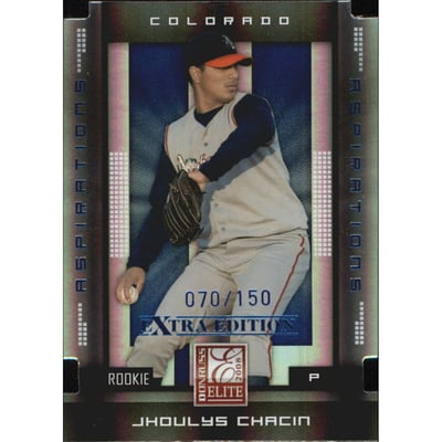2008 Donruss Elite Extra Edition Aspirations #131 Jhoulys Chacin