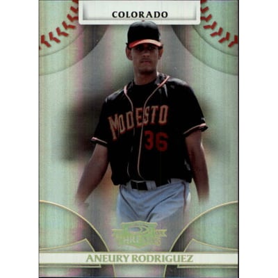 2008 Donruss Threads Century Proof Gold #59 Aneury Rodriguez