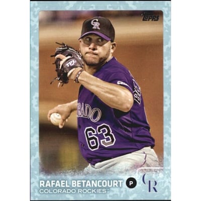 2015 Topps Update Snow Camo #US314 Rafael Betancourt