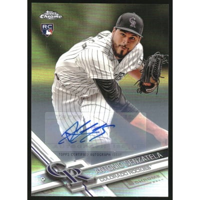 2017 Topps Chrome Update Autographs #HMT6 Antonio Senzatela
