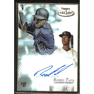 2017 Topps Gold Label Framed Autographs #FART Raimel Tapia