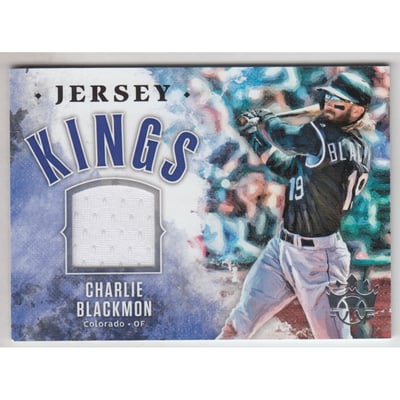 2019 Diamond Kings Jersey Kings #11 Charlie Blackmon