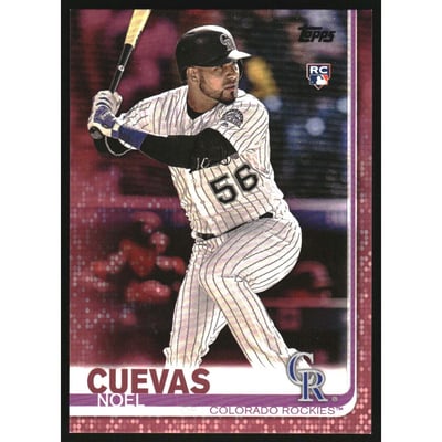 2019 Topps Mother's Day Pink #417 Noel Cuevas