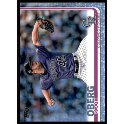 2019 Topps Update Father's Day Blue #US181 Scott Oberg