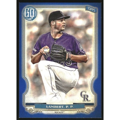2020 Topps Gypsy Queen Blue #267 Peter Lambert