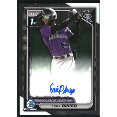 2024 Bowman Chrome Prospect Autographs #CPAED Eriel Dihigo