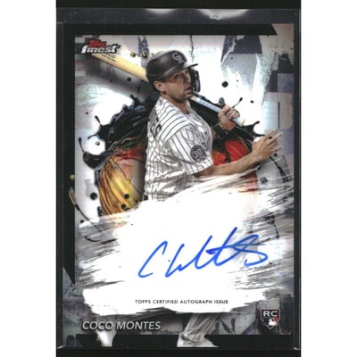 2024 Finest Autographs #FACMO Coco Montes