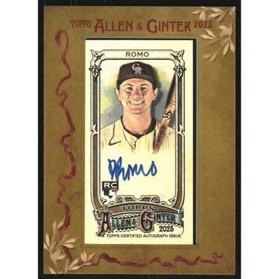 2025 Topps Allen and Ginter Framed Mini Autographs #MADRO Drew Romo