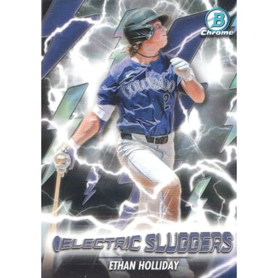 2026 Bowman Chrome Electric Sluggers #ES13 Ethan Holliday