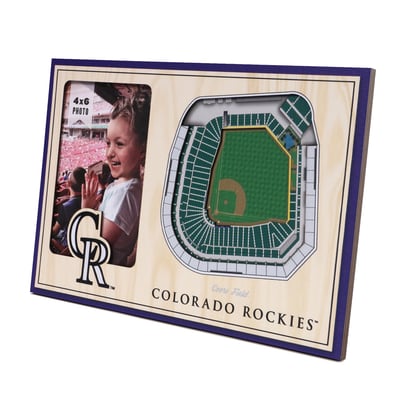 Colorado Rockies 3D StadiumView Picture Frame