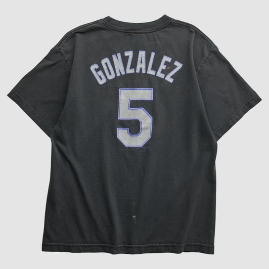 Colorado Rockies Majestic 2010s T-shirt - Black - S by Fanatics Real Vintage