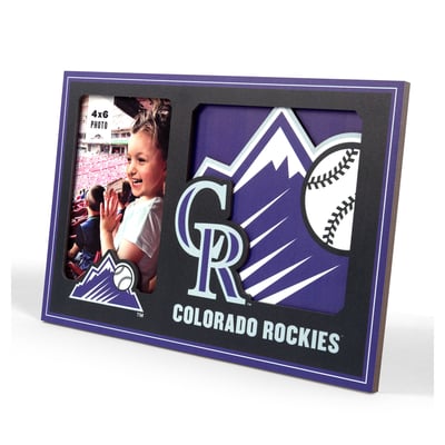 Colorado Rockies Fanpoint 3D Logo Series Picture Frame