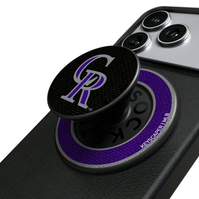 Colorado Rockies Keyscaper PopSockets Magnetic Phone Grip & Stand
