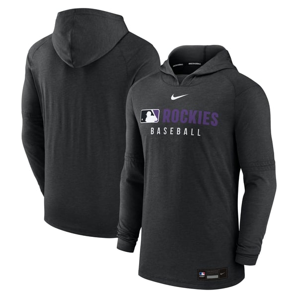 Sweat à Capuche Vintage CCM Colorado Rockies NHL - Taille M, Bleu/rouge, Occasion Bon état