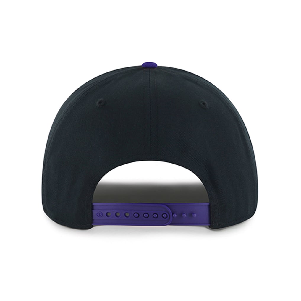 Men's Colorado Rockies '47 Black Dropshadow Rope Hitch Adjustable Hat