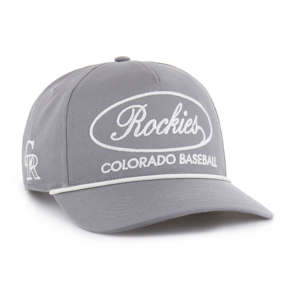 Colorado Rockies '47 Foundational Hitch Adjustable Hat - Gray