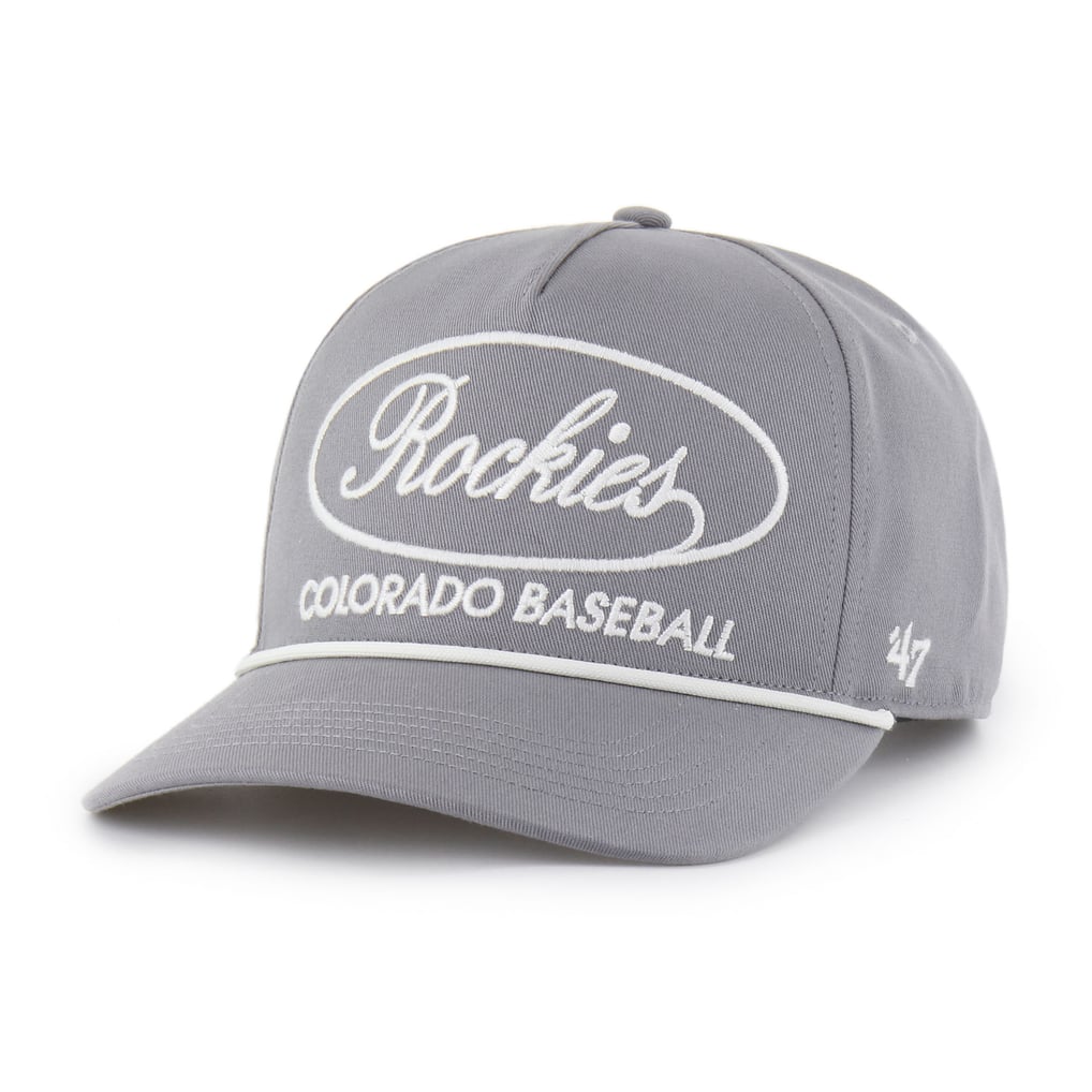 Colorado Rockies '47 Foundational Hitch Adjustable Hat - Gray