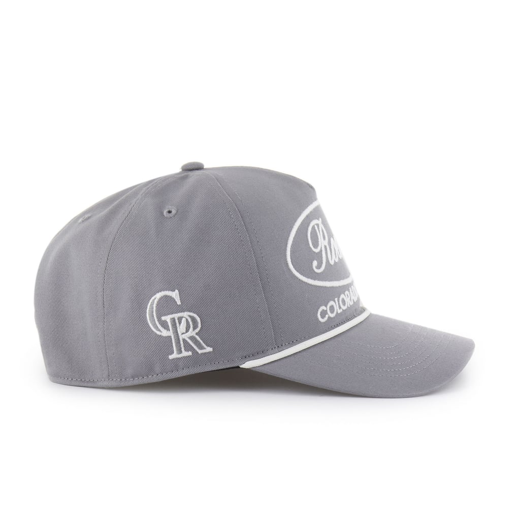 Colorado Rockies '47 Foundational Hitch Adjustable Hat - Gray