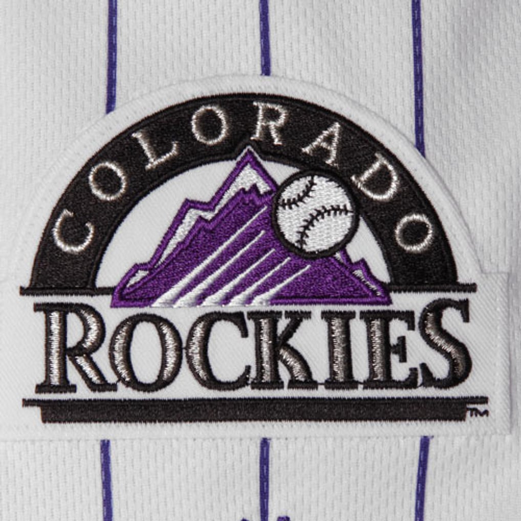 Maillot Vintage Colorado Rockies Années 90 - Taille 2XL, Noir Et Violet, Collection Diamond