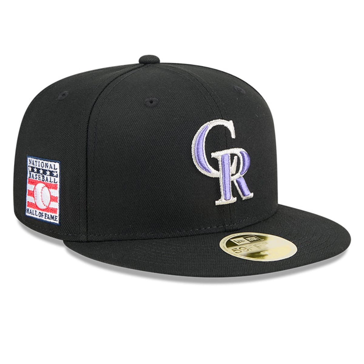 Men's Colorado Rockies New Era Black Baseball Hall of Fame 59FIFTY ...
