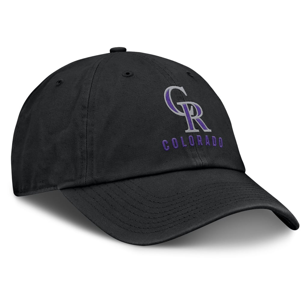 Men's Colorado Rockies Nike Black Club Adjustable Hat