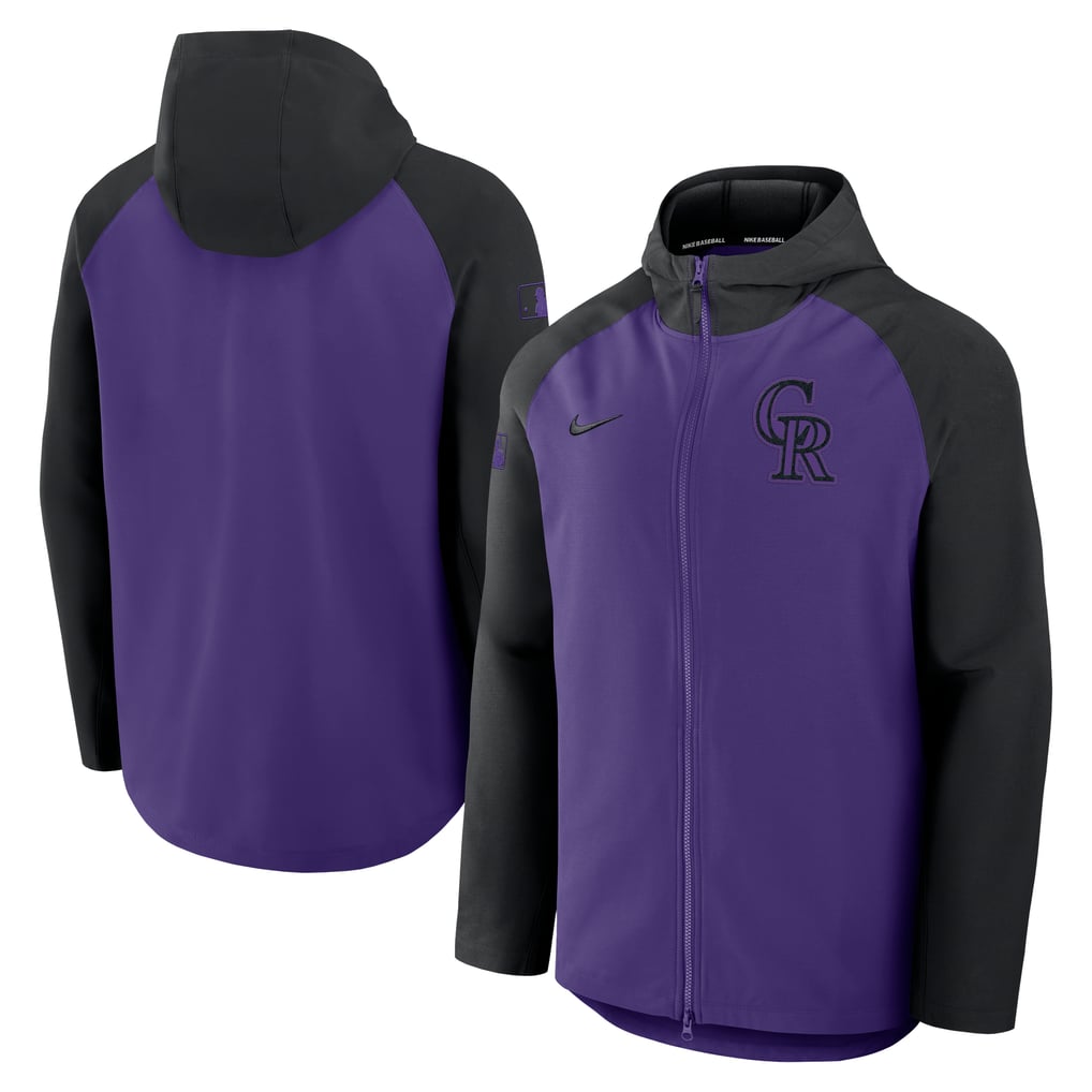 Nike Black and Purple Outerwear Nike Sportswear Summer jacket - black / purple/black - (Pre  main image 4