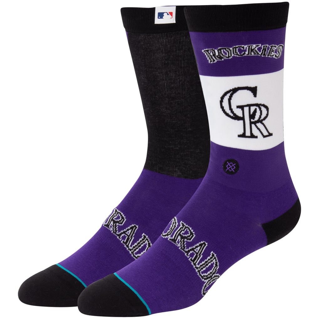 Men's Colorado Rockies Stance Pop Fly Crew Socks