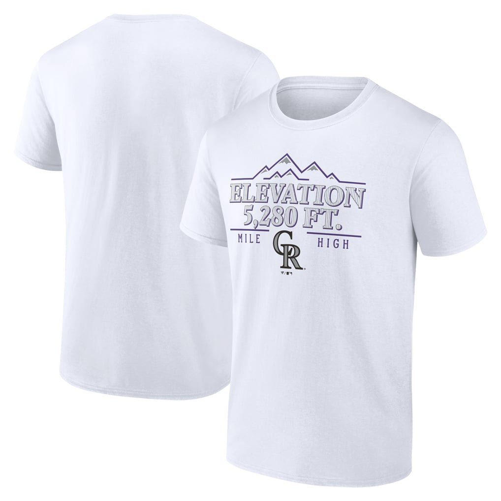  Colorado Rockies Elevation T-Shirt - White