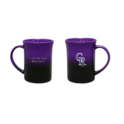 Colorado Rockies The Memory Company Two-Pack 15oz. Ceramic Ombre Mug Set