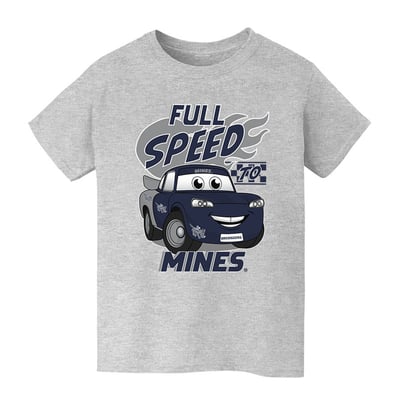  Colorado School of Mines Orediggers Vive La Fete Youth Full Speed T-Shirt - Gray
