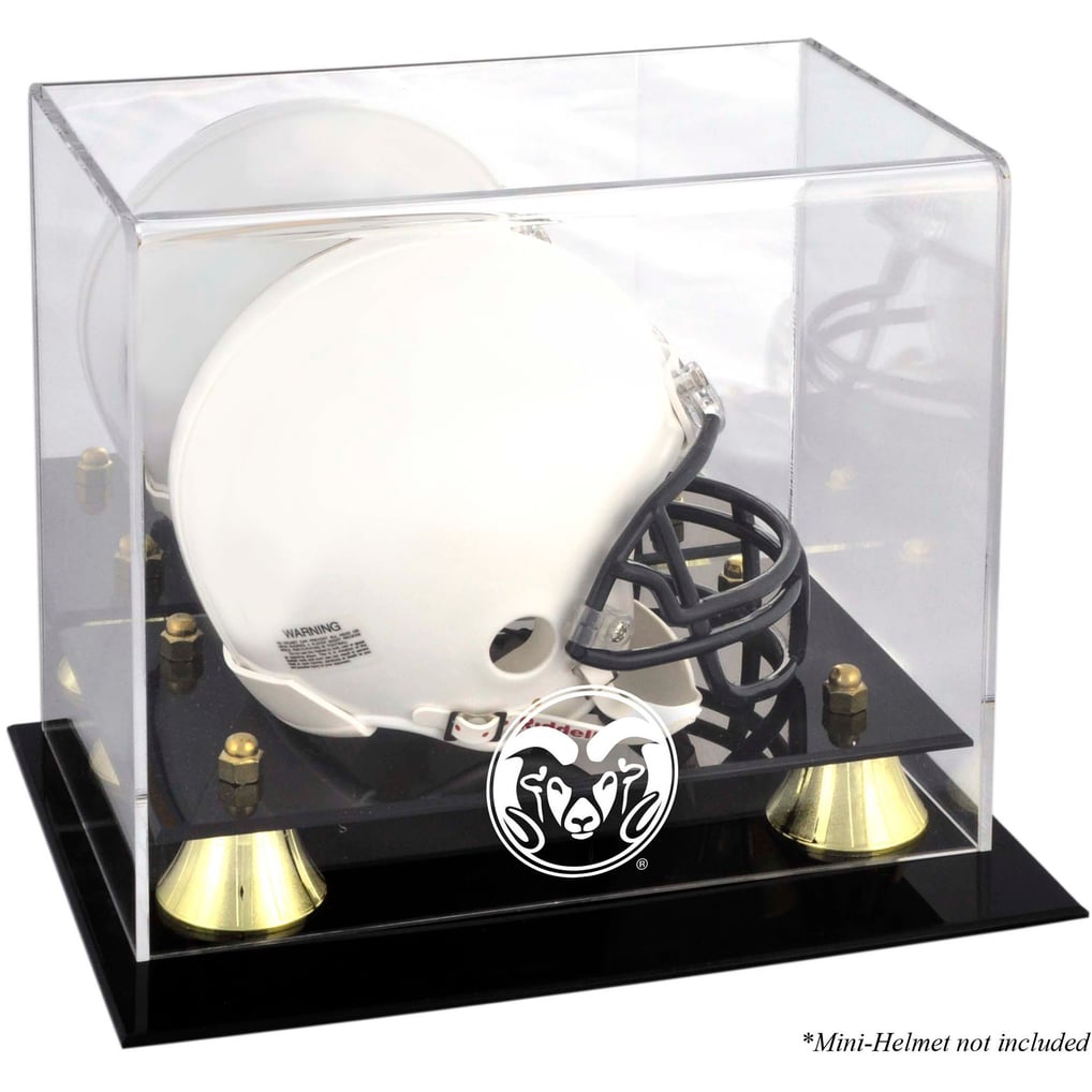 Colorado State Rams Fanatics Authentic Golden Classic Mini Helmet Display Case