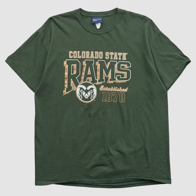 Colorado State Rams MV Sport 2000s T-shirt - Green - XL by Fanatics Real Vintage