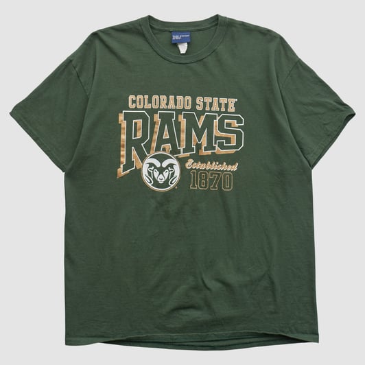 Colorado State Rams MV Sport 2000s T-shirt - Green - XL by Fanatics Real Vintage
