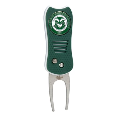 Colorado State Rams Switchblade Divot Tool With Magnetic Ball Marker