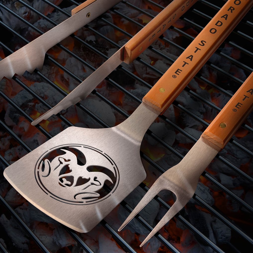 Colorado State Rams Fanpoint 3-Piece BBQ Set
