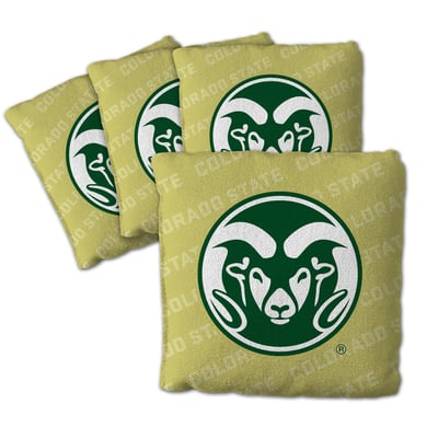 Colorado State Rams Fanpoint Four-Piece Cornhole Bag Set