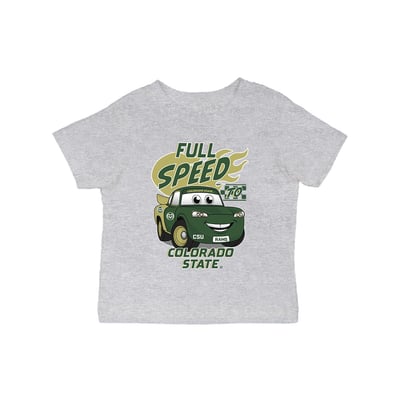 Colorado State Rams Vive La Fete Infant Full Speed T-Shirt - Gray