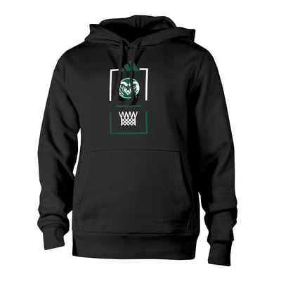 Colorado State Rams adidas Fleece Hoodie - Black