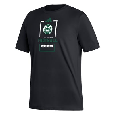 Colorado State Rams adidas Fresh T-Shirt - Black