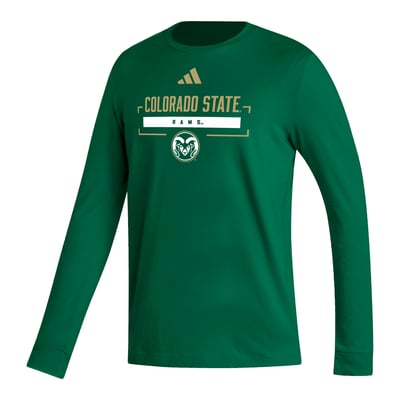 Colorado State Rams adidas Fresh Long Sleeve T-Shirt - Green