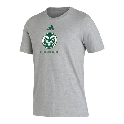 Colorado State Rams adidas Fresh T-Shirt - Heather Gray