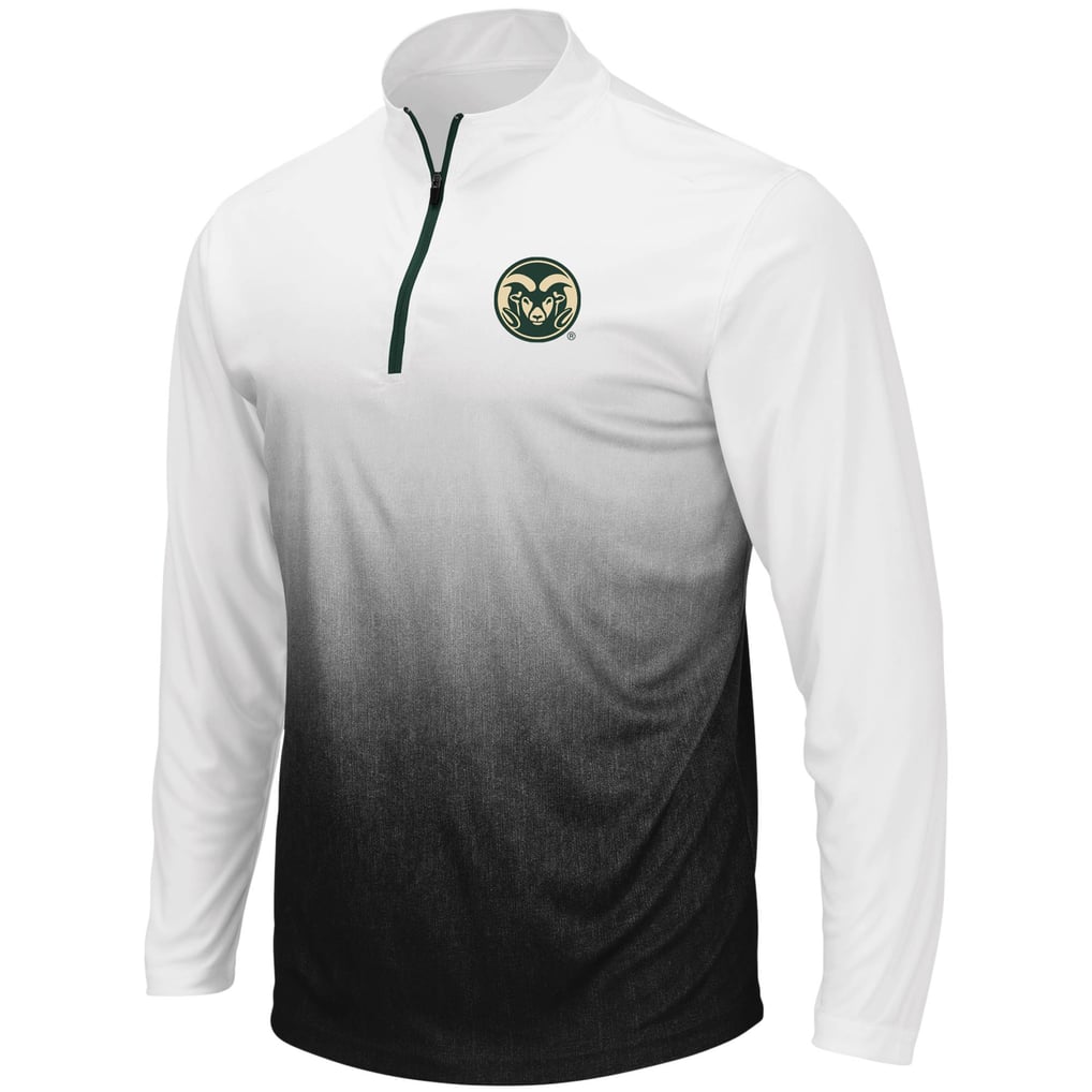 Colorado State Rams Colosseum Magic Team Logo Quarter-Zip Jacket - Gray